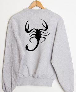 scorpion sweatshirt back