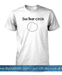 sea bear circle tshirt