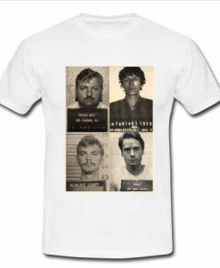 serial killers t shirt