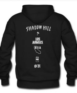 shadow hill los angeles hoodie back