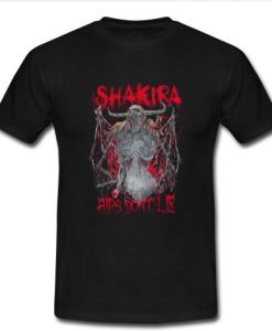 shakira hips don't lie t shirt
