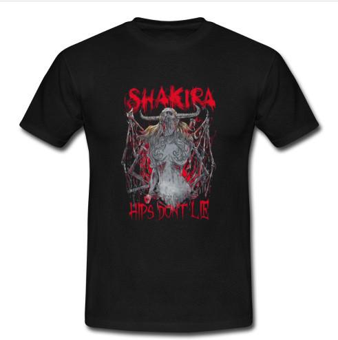 shakira hips don't lie t shirt