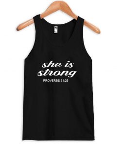 she is strong tanktop