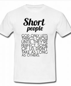 short people t shirt