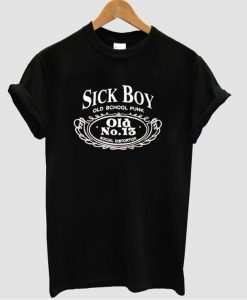 sick boy old school punk t shirt