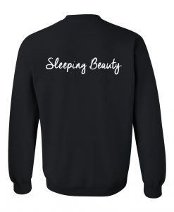 sleeping beauty sweatshirt back