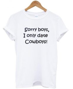 sorry boys t shirt