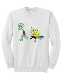 spongebob squidward sweatshirt  SU