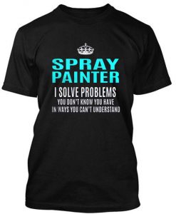 spray painter tshirt