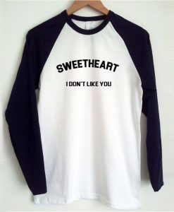 sweetheart raglan longsleeve t shirt