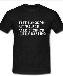 tate langdon kit walker t shirt