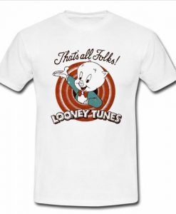 that's all folks looney tunes t shirt