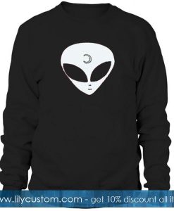 the alien sweatshirt