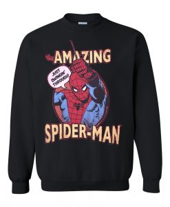 the amazing spider man sweatshirt