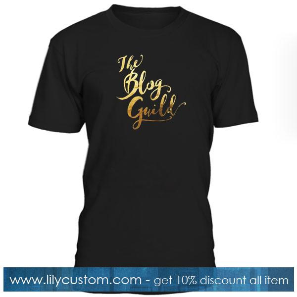 the blog guild tshirt