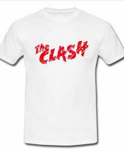 the clash logo t shirt