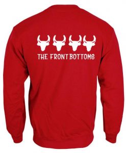 the front bottoms sweatshirt back