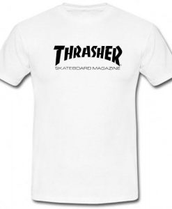 thrasher skateboard magazine logo t shirt