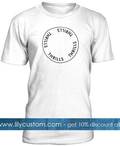 thrills circle tee tshirt