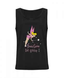 tinkerbell breast cancer be gone tank top  SU