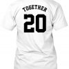 together 20 couple tshirt back