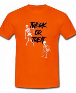 twerk or treat t shirt