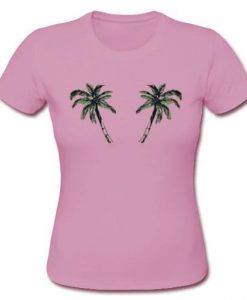 two coconut tree t shirt