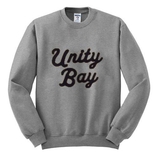 unity bay gray sweatshirt