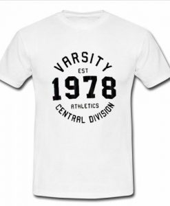 varsity 1978 t shirt