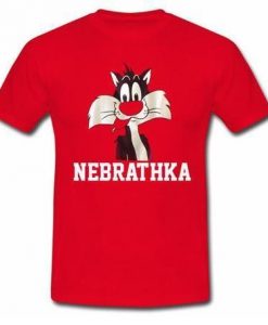 vintage 90s looney tunes nebrathka T shirt  SU