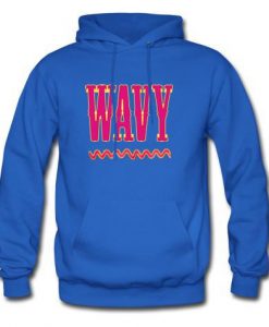 wavy hoodie