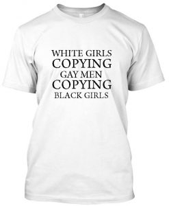 white girls t shirt