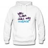 you can wear hoodie