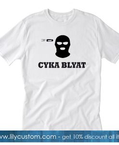 CSGO Gaming Cyka Blyat Counter Strike T-Shirt SF