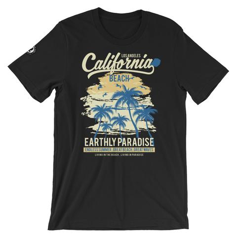 California Beachin Short-Sleeve Unisex T-Shirt