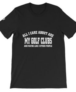 Care about Golf Short-Sleeve Unisex T-Shirt