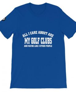 Care about Golf Short-Sleeve Unisex T-Shirt1