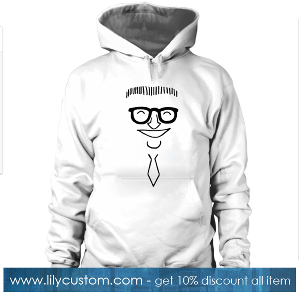 Drew Carey Face Hoodie SF