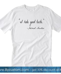 Helmut Newton White T shirt SF