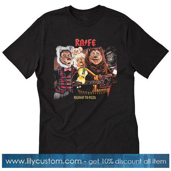 Highway To Pizza Rock-afire Explosion T-Shirt SF