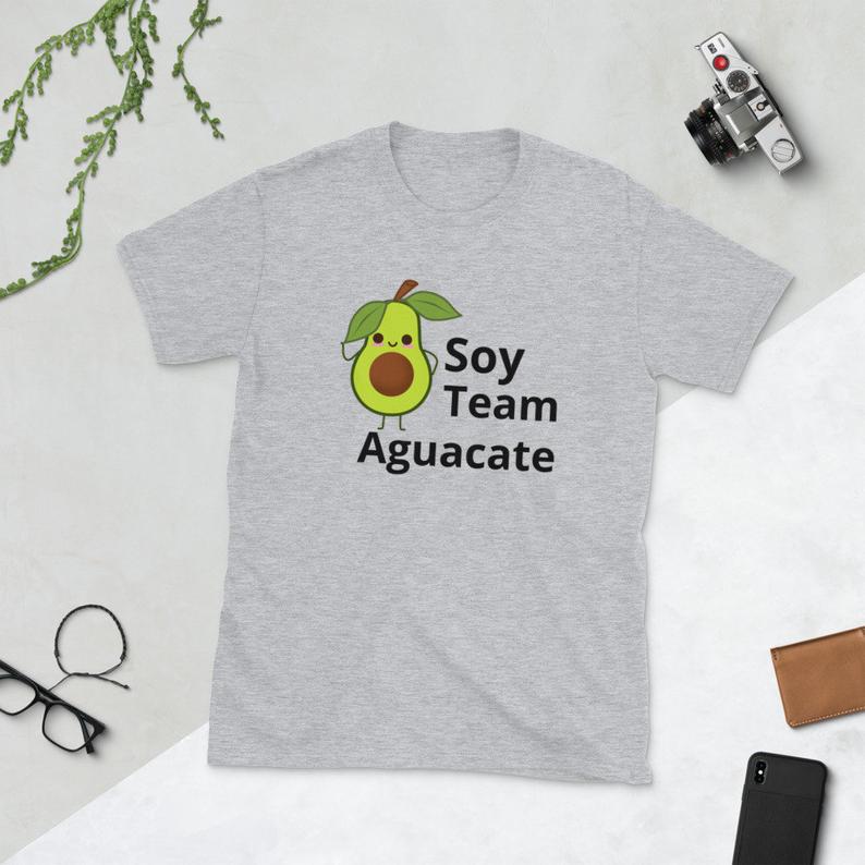 Soy Team Aguacate Short-Sleeve Unisex