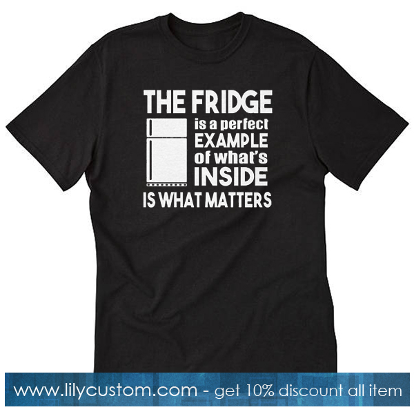 The Fridge Is a Perfect Example Trending T Shirt SF