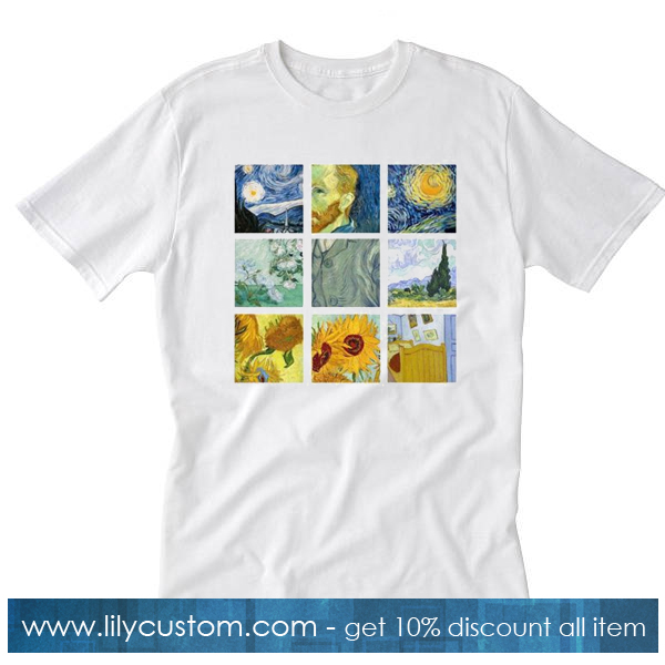 Van Gogh Graphic T-shirt SF