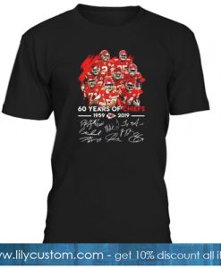 60 Years of Chiefs Signatures T-Shirt NT