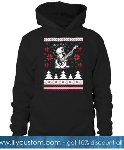 Bassist Ugly Christmas Hoodie NT