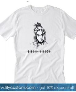Billie Eilish Art T-Shirt SR
