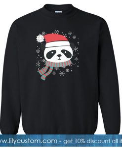 CHRISTMAS PANDA LOVER SWEATSHIRT SR