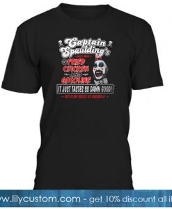 Captain Spaulding Fried Chicken and Gasoline T-Shirt SR