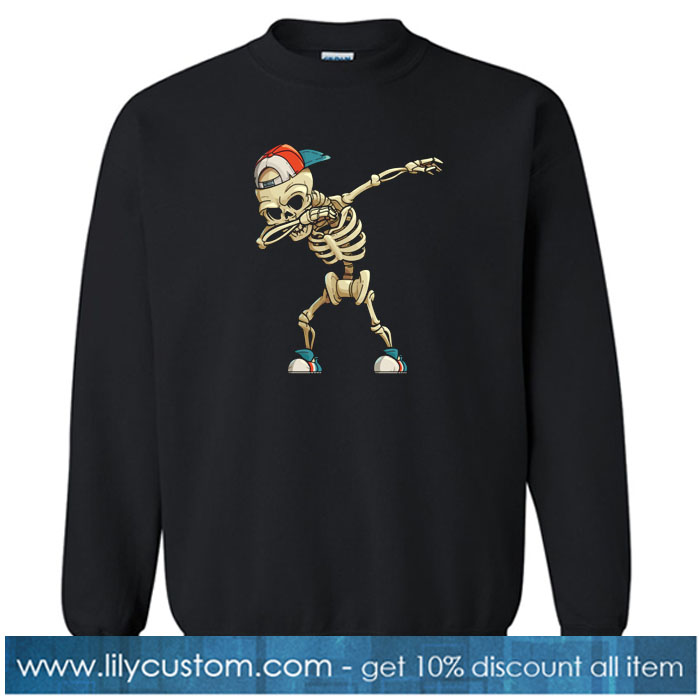 Dabbing Skeleton Sweatshirt NT