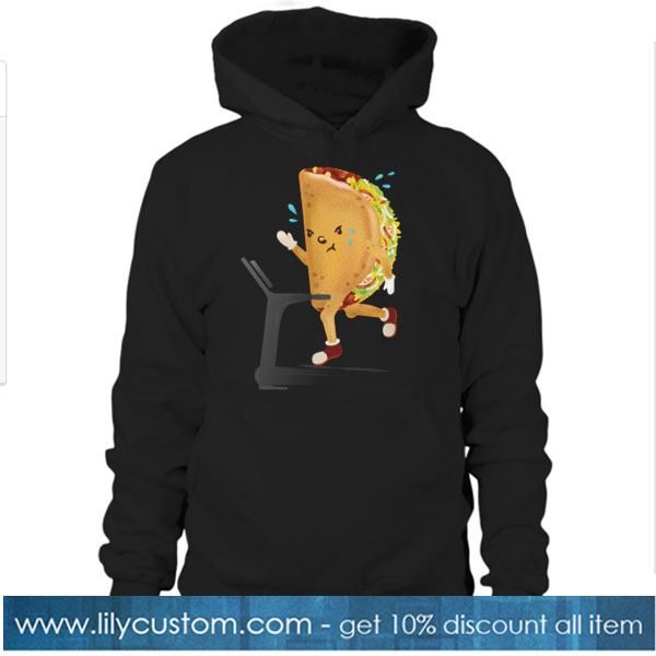 Funny Taco Gym Hoodie SR